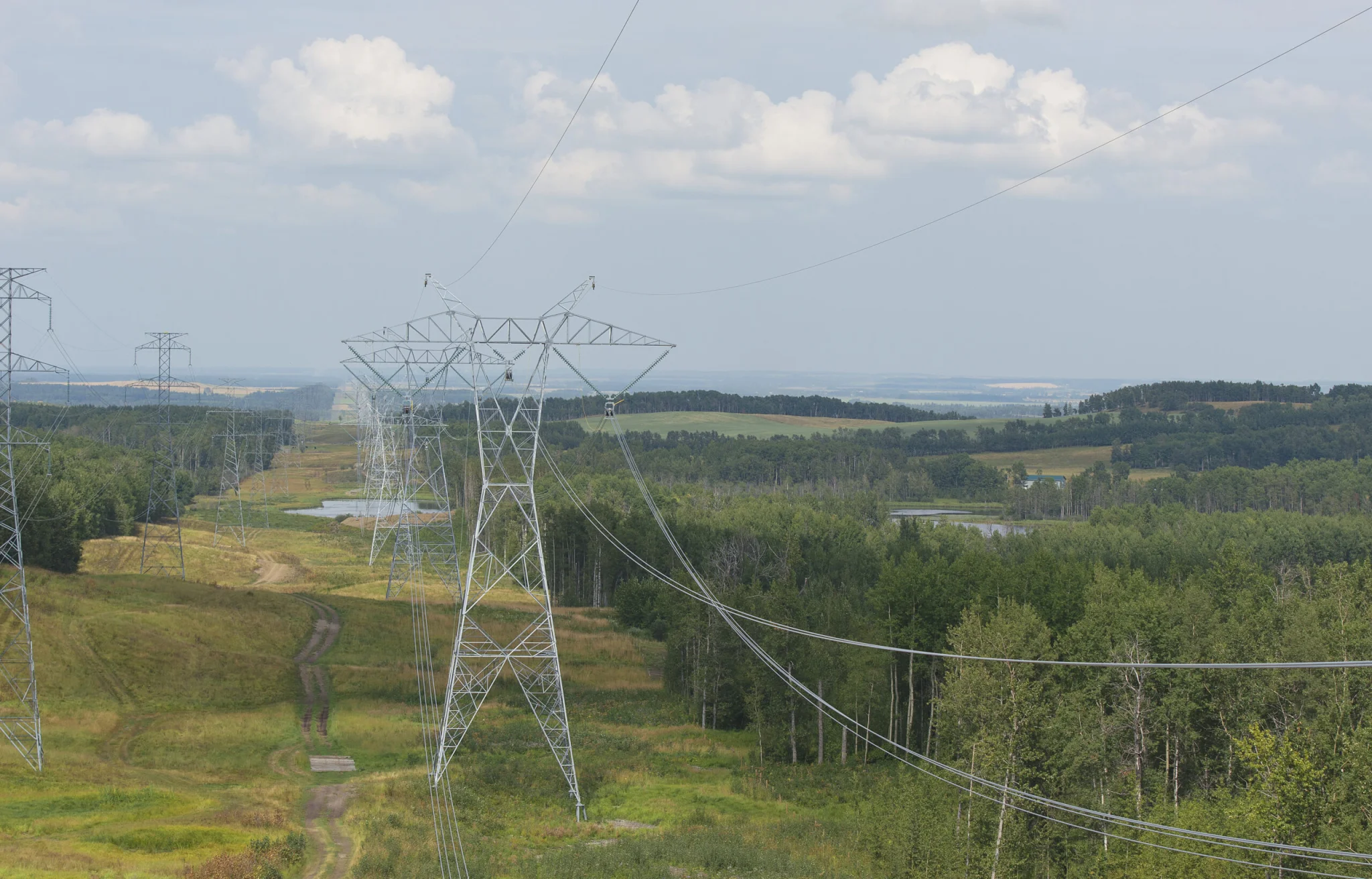 western alberta transmission line